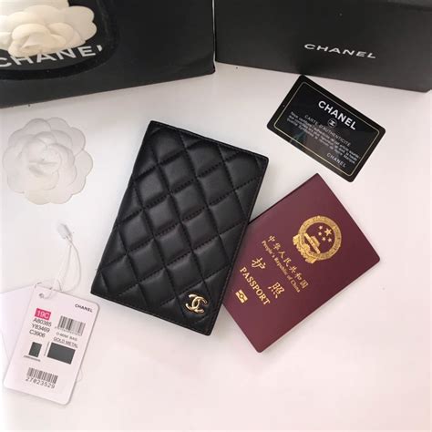 replica chanel passport cover|Chanel 6 key holder.